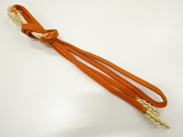 JAPANESE KIMONO / HAND-TIED OBIJIME CORD